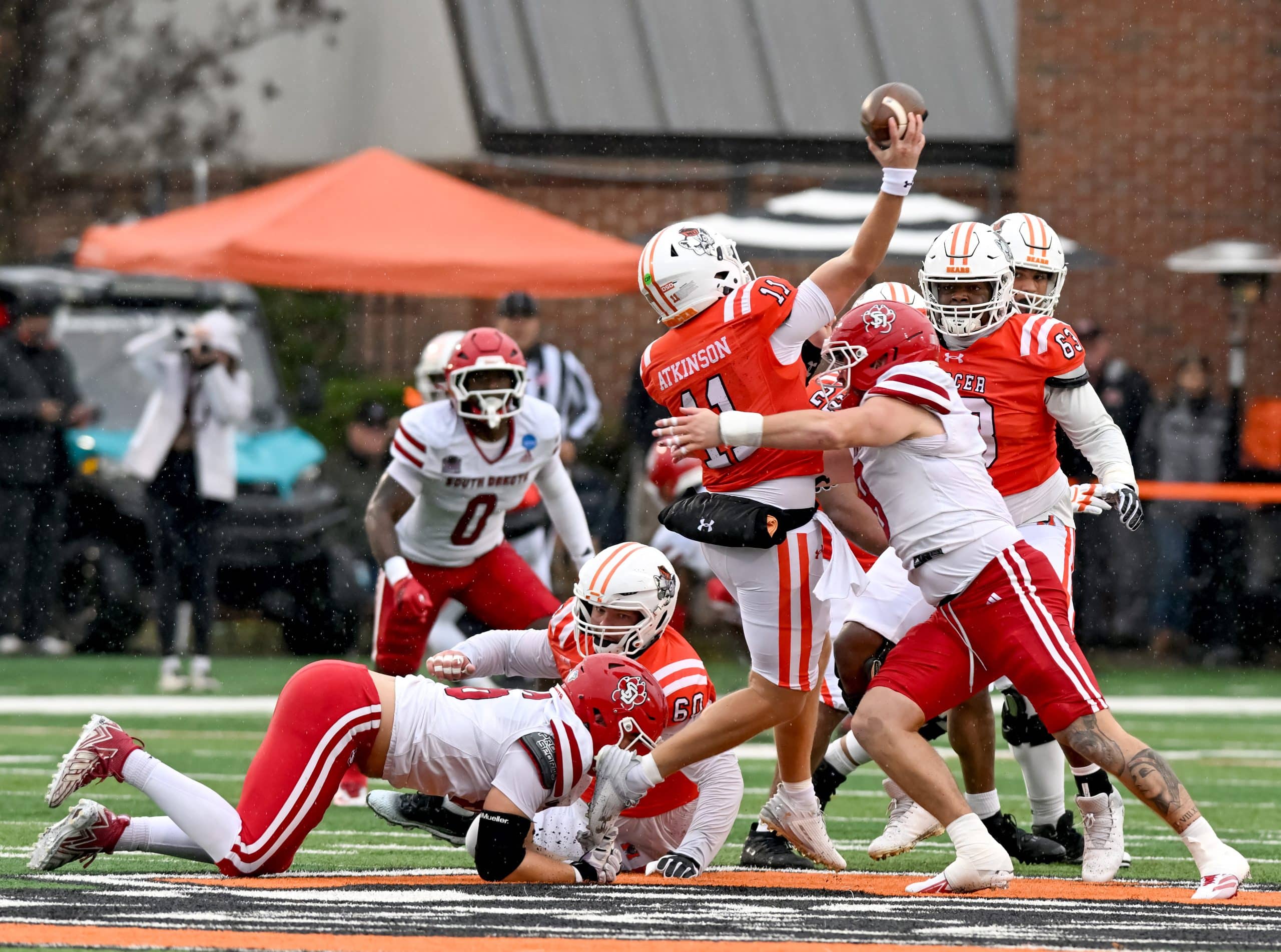 Mercer stunned by South Dakota in 47-0 playoff loss