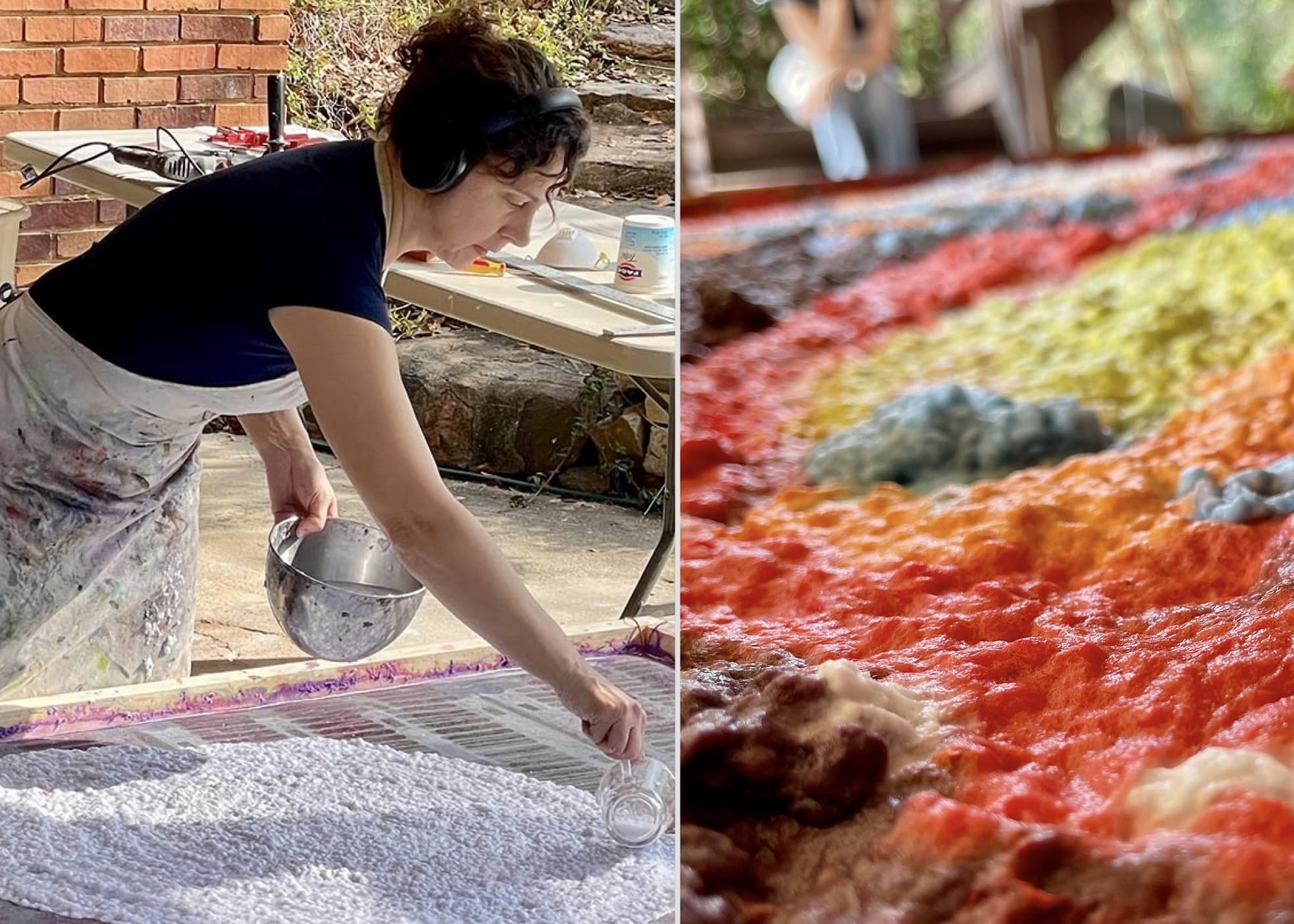 Local artist combines movement, meditation and sustainable art