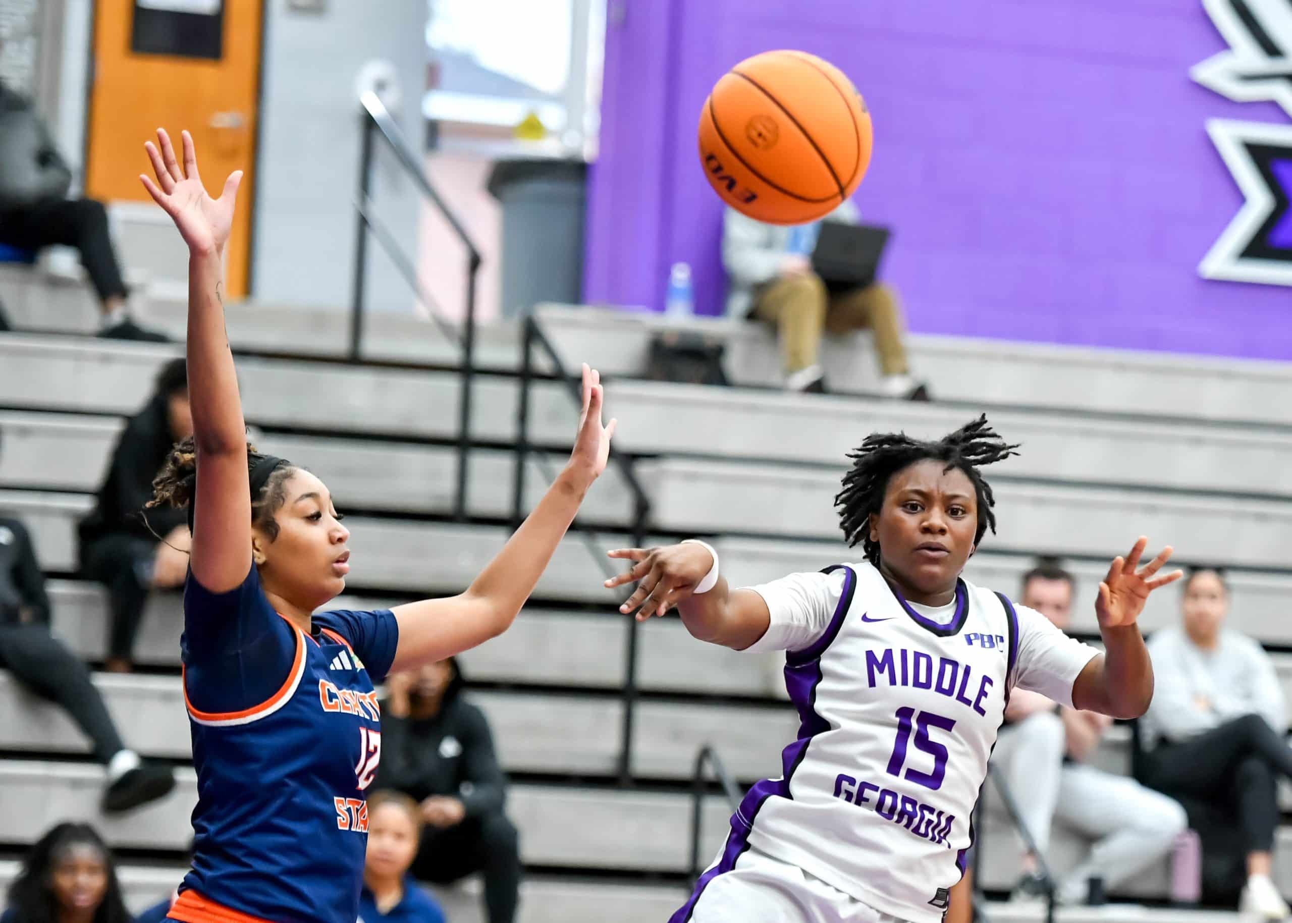 Middle Georgia State women defeat Clayton State 66-46 for ninth conference win