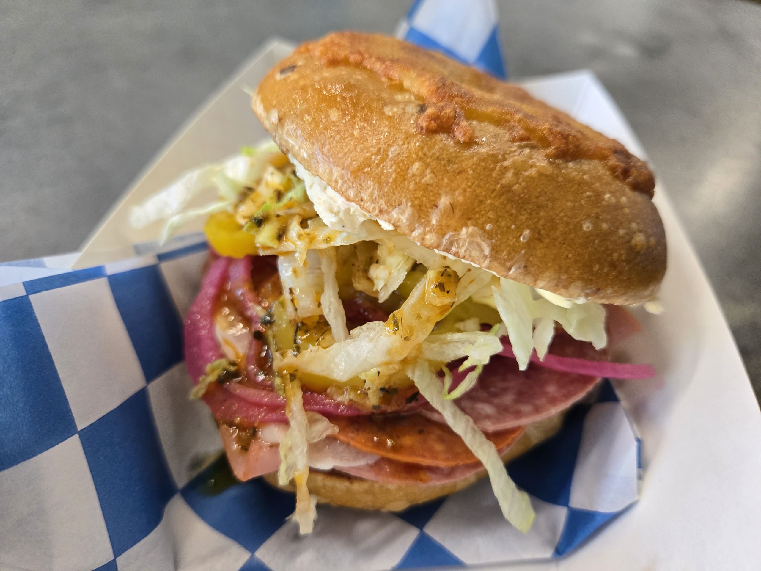 Downtown bagel shop is a hole in one