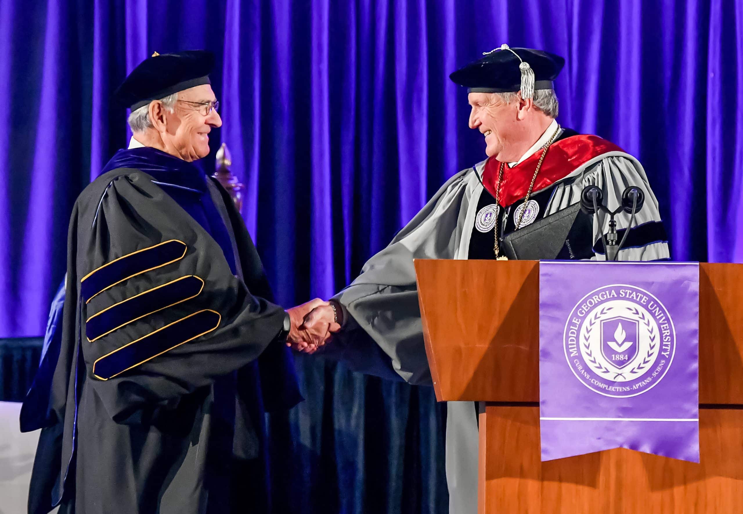 Sturm und Drang Graduation Day北欧メロハー MGA confers first honorary degrees to longtime Middle Ga. leaders